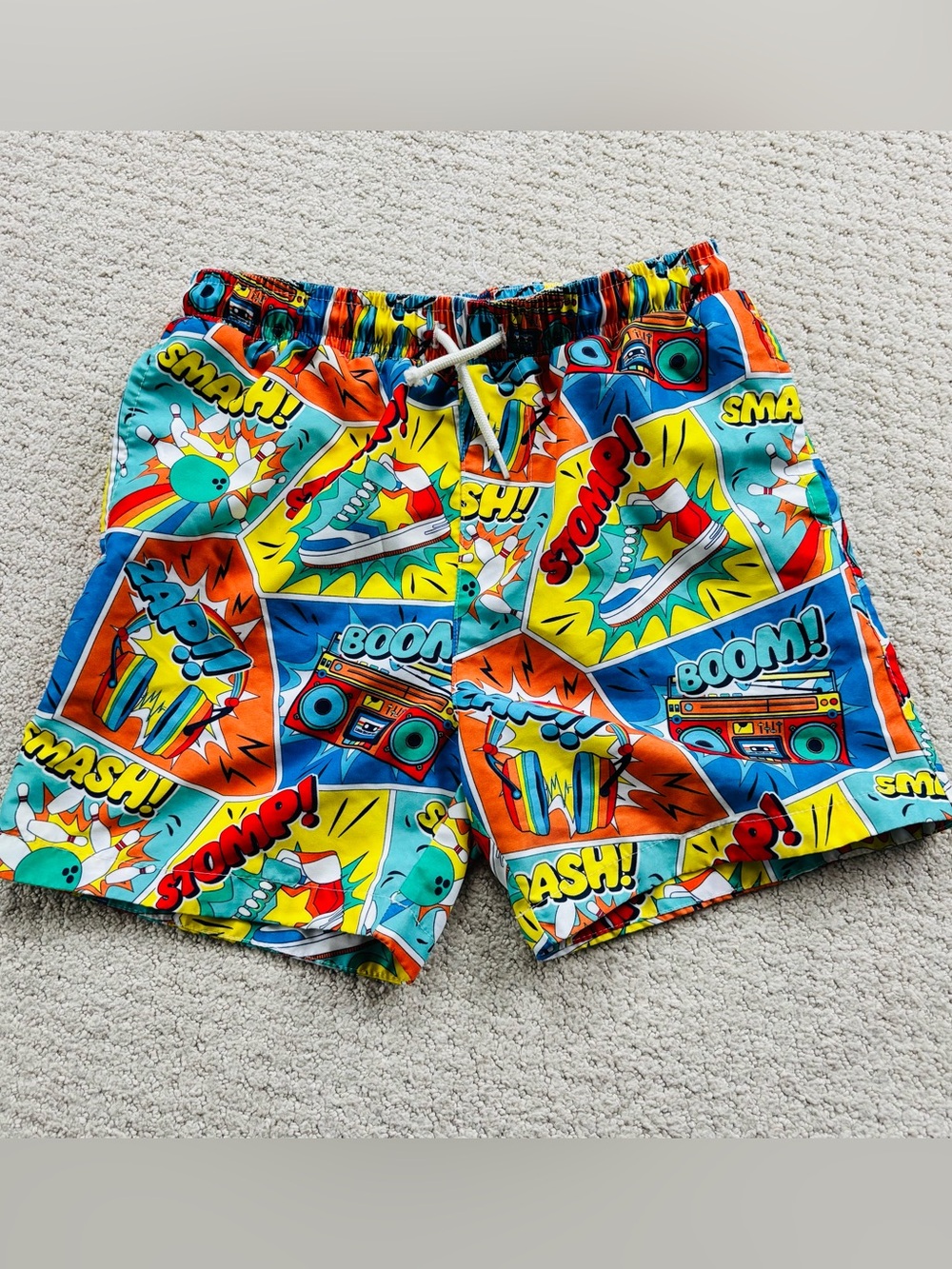Little Bird Kids Comic Pop Swim trunks in Multicolor